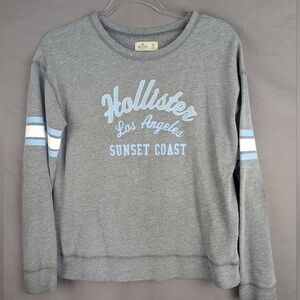 Hollister Medium Sweatshirt With Worn Elbows And Cuffs